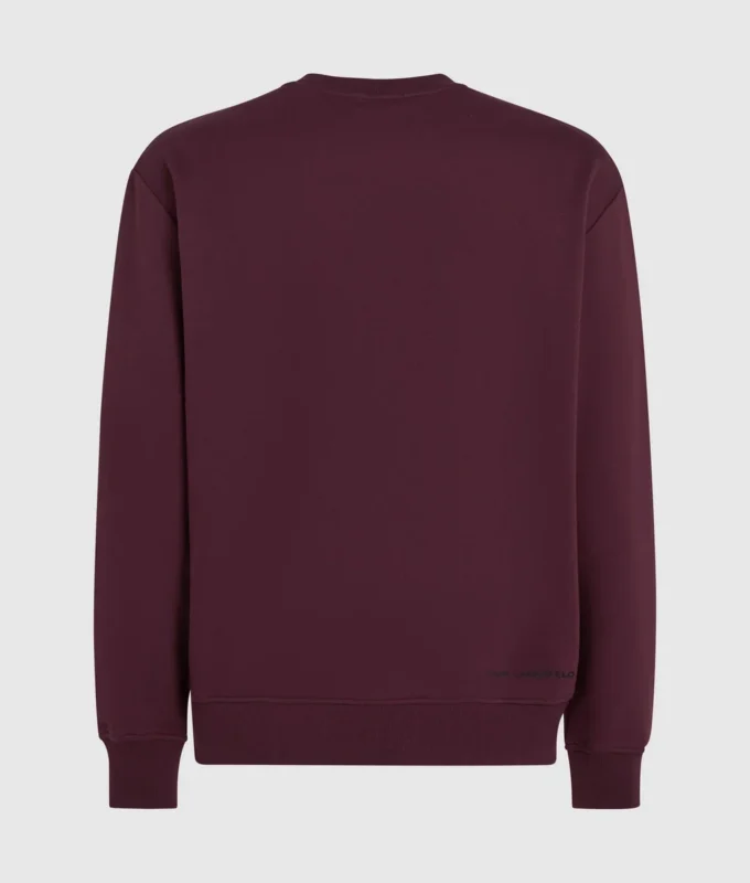 Sudadera con monograma de lentejuelas