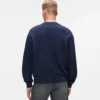 Sudadera con monograma en relieve