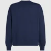 Sudadera con monograma en relieve