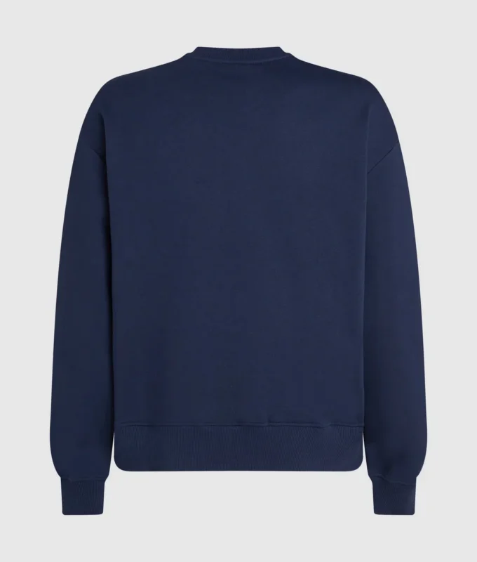 Sudadera con monograma en relieve