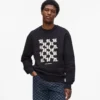 Sudadera con monograma gráfico