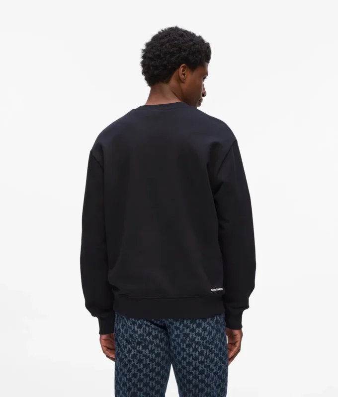 Sudadera con monograma gráfico