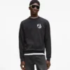 Sudadera con parche monograma