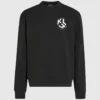 Sudadera con parche monograma