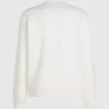 Sudadera con parche monograma