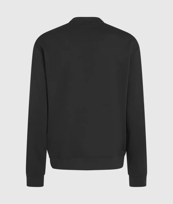 Sudadera con parche monograma