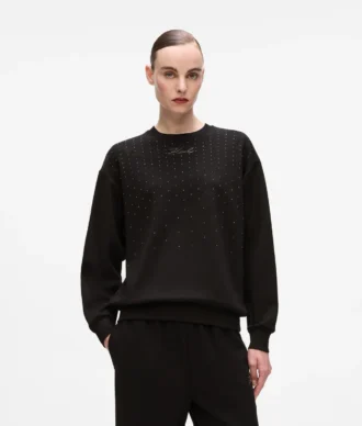 Sudadera con pedrería