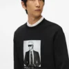Sudadera con retrato de Karl