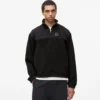 Sudadera de felpa con media cremallera