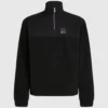 Sudadera de felpa con media cremallera
