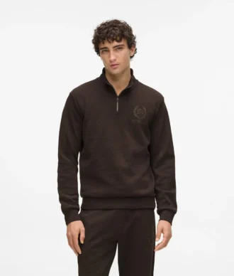 Sudadera de ropa de estar por casa con escudo