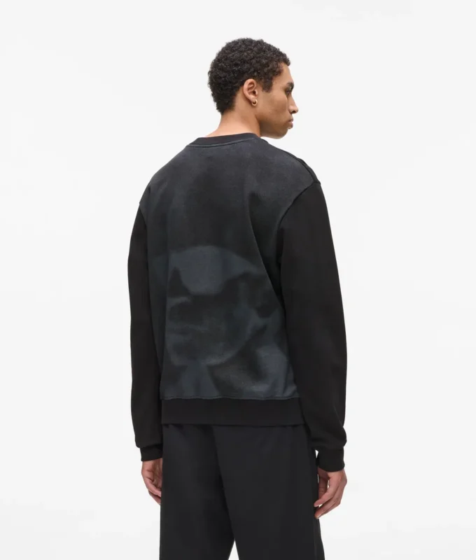 Sudadera holgada con estampado de Karl
