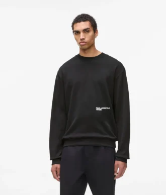 Sudadera holgada con estampado de Karl