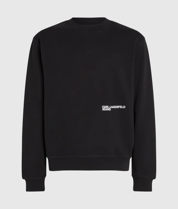 Sudadera holgada con estampado de Karl