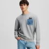 SUDADERA IKON DENIM POCKET