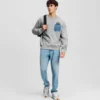 SUDADERA IKON DENIM POCKET