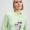 SUDADERA IKON KARL & CHOUPETTE CON STRASS