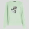 SUDADERA IKON KARL & CHOUPETTE CON STRASS