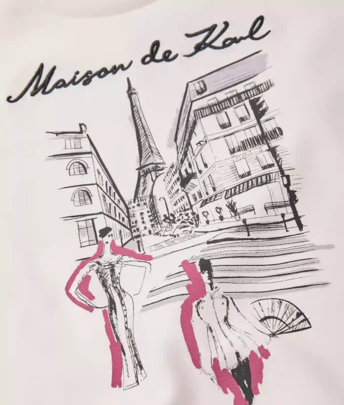 Sudadera Maison de Karl para niña