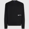 Sudadera relajada con cita de Karl