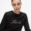 Sudadera Signature con lentejuelas