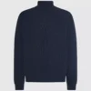 Suéter de cuello alto holgado