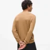 Suéter de punto con cuello redondo