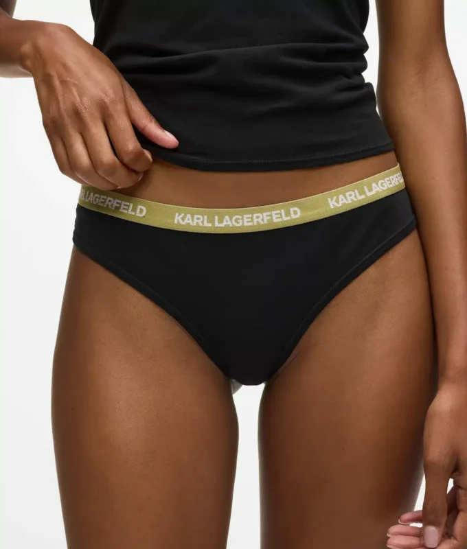 Tanga con cintura multicolor – Pack de 3
