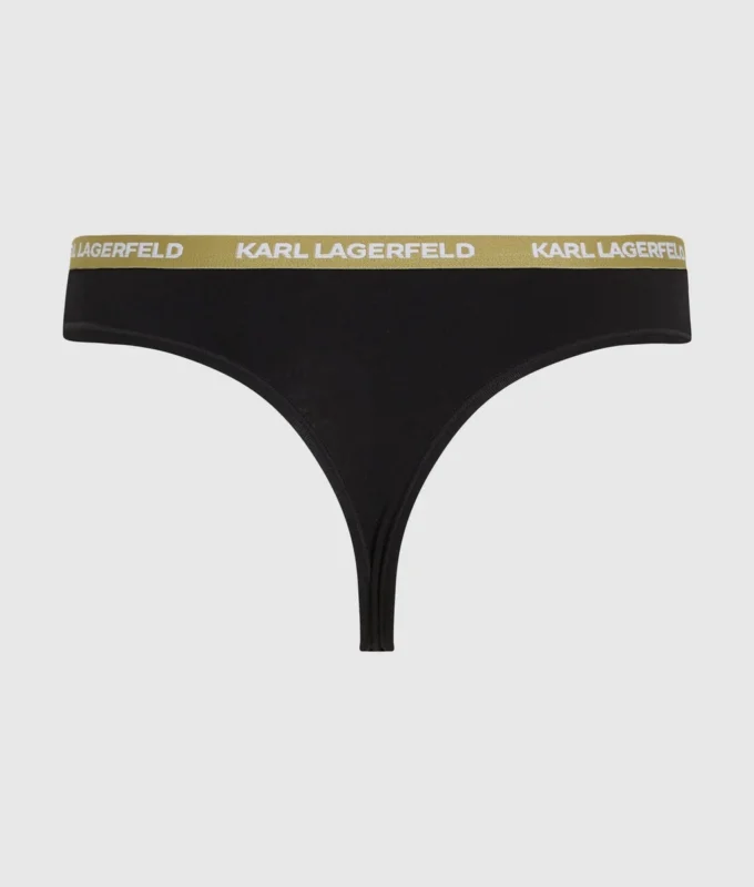 Tanga con cintura multicolor – Pack de 3
