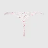Tanga con estampado de corazones