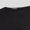 TOP CON CUELLO BARCO Y FRUNCIDOS