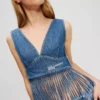 TOP DE DENIM CON FLECOS