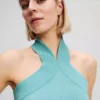 TOP DE PUNTO CON CUELLO HALTER