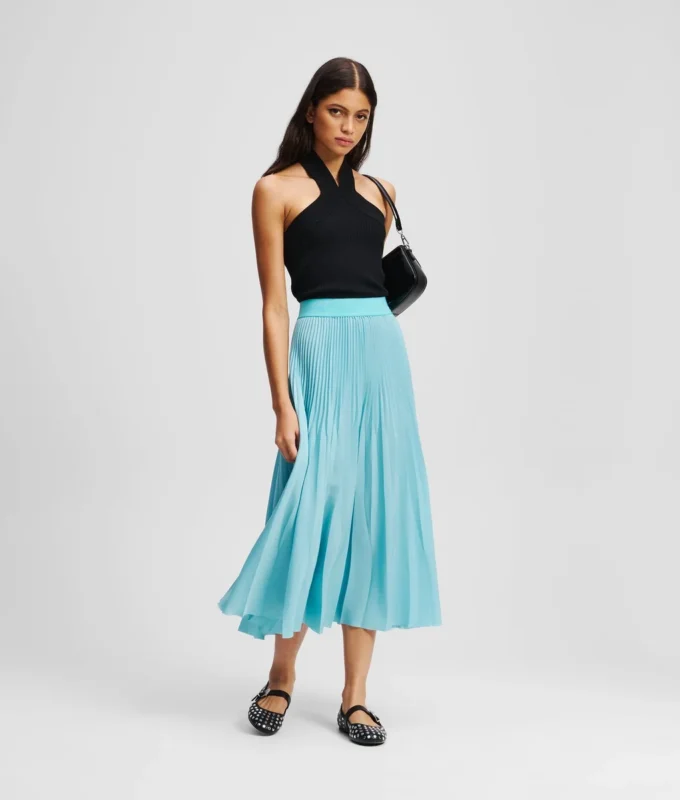 TOP DE PUNTO CON CUELLO HALTER