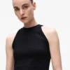 Top halter con pedrería