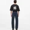 Vaqueros con estampado Monogram integral