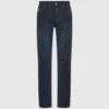Vaqueros con estampado Monogram integral