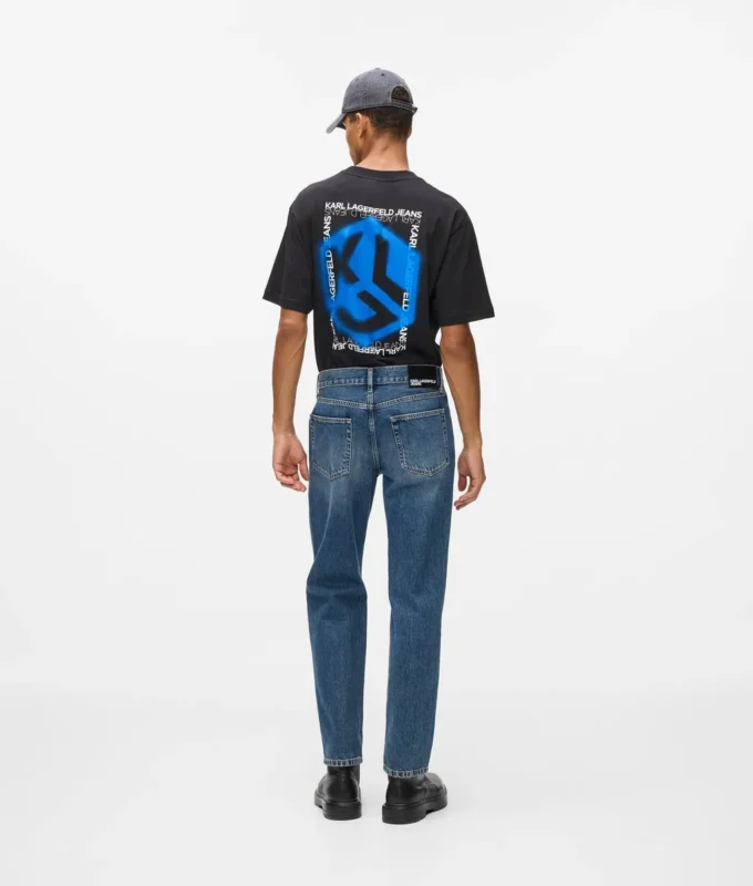 Vaqueros rectos con lavado vintage