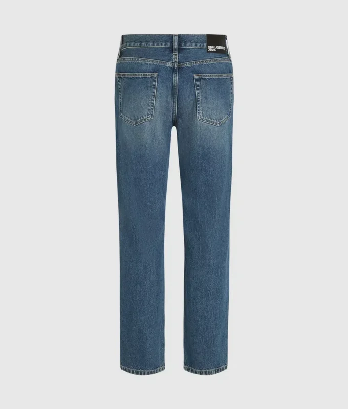 Vaqueros rectos con lavado vintage