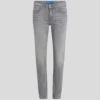 VAQUEROS SLIM DE TALLA MEDIA Y BAJAS ATERCIOPELADAS