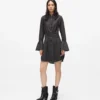 Vestido acampanado de mezclilla