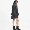 Vestido acampanado de mezclilla