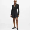 Vestido blazer entallado