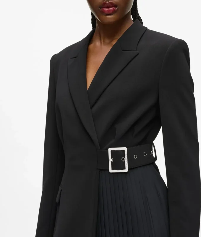 Vestido blazer entallado