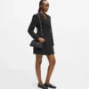 Vestido blazer entallado