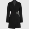 Vestido blazer entallado