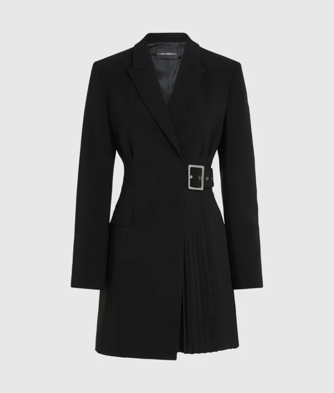 Vestido blazer entallado