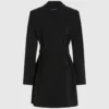 Vestido blazer entallado