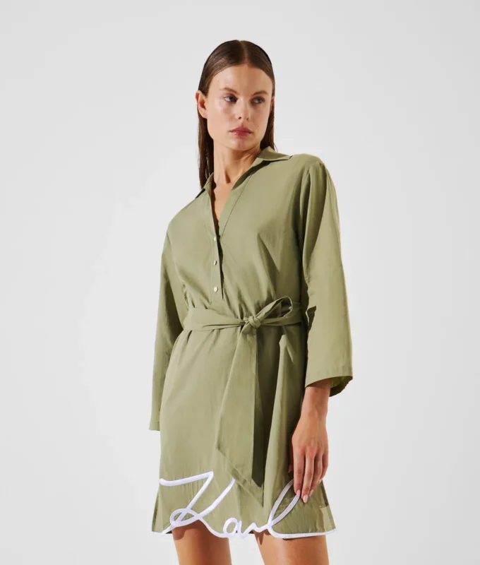 VESTIDO CAMISA DE PLAYA K/SIGNATURE
