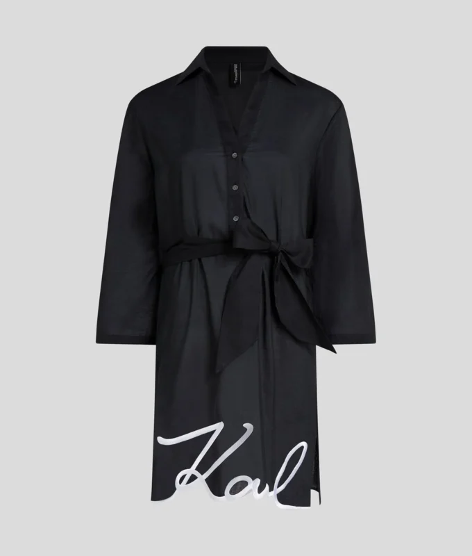 VESTIDO CAMISA DE PLAYA K/SIGNATURE
